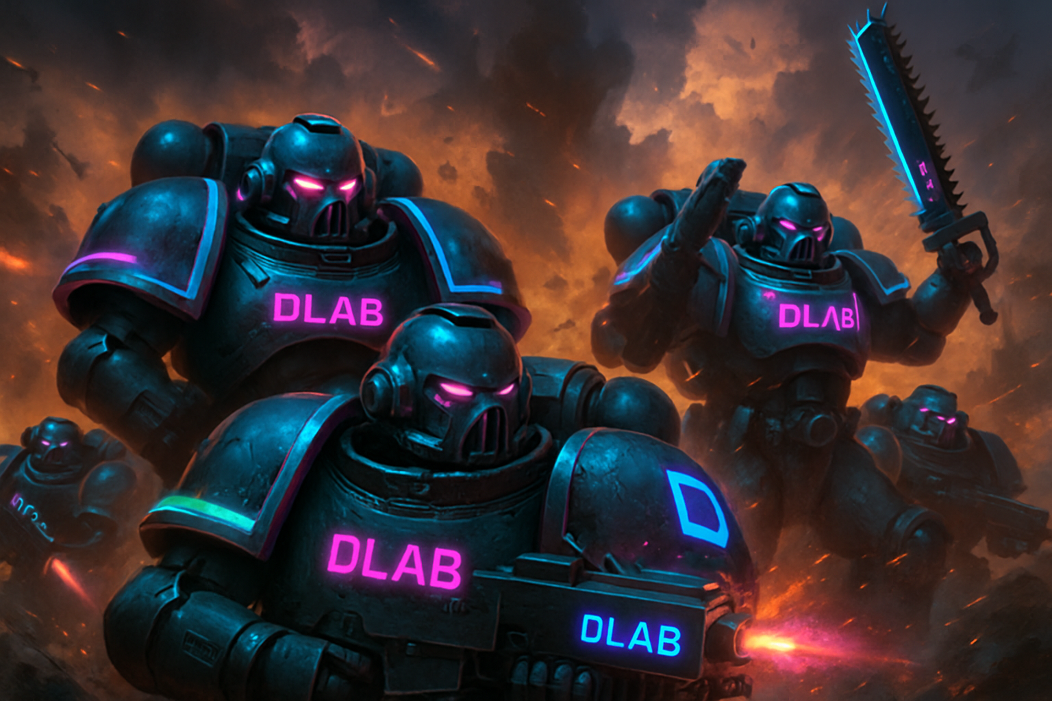 DLAB Warhammer Space Marines